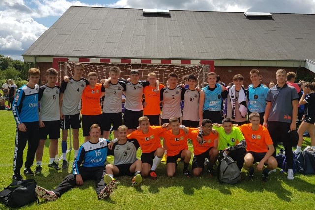 BTB Aachen beim Dronninglund Cup 2019 - BTB-Jungs in der Vorrunde; Dronninglund, Dänemark, 10.07.2019