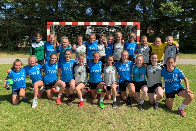 BTB Aachen beim Dronninglund Cup 2019 - BTB-Mädchen in der Endrunde; Dronninglund, Dänemark, 12.07.2019